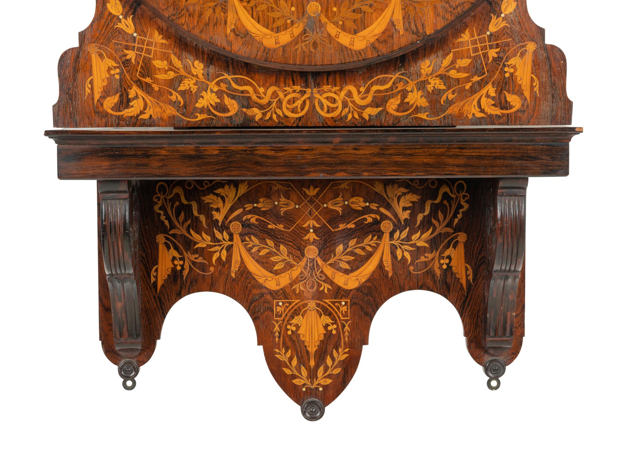 A William IV Marquetry Bracket Clock