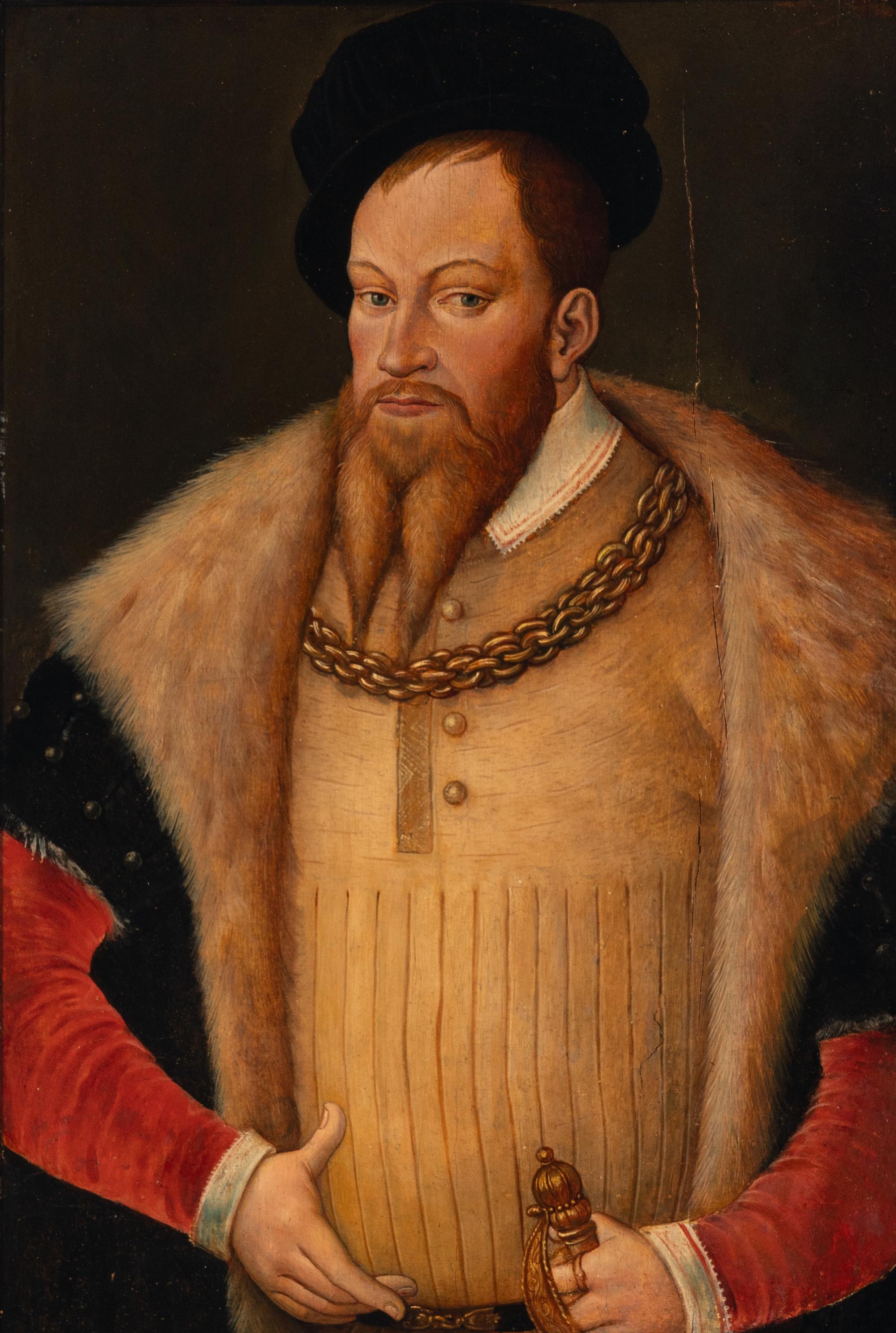 Portrait of a Nobleman, Possibly Duke Augustus of Saxony