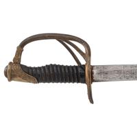 French Import Cavalry Officer's Sword by Klingenthal