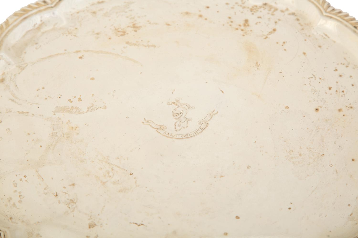 An American Silver Salver — Gorham Mfg., Providence, RI