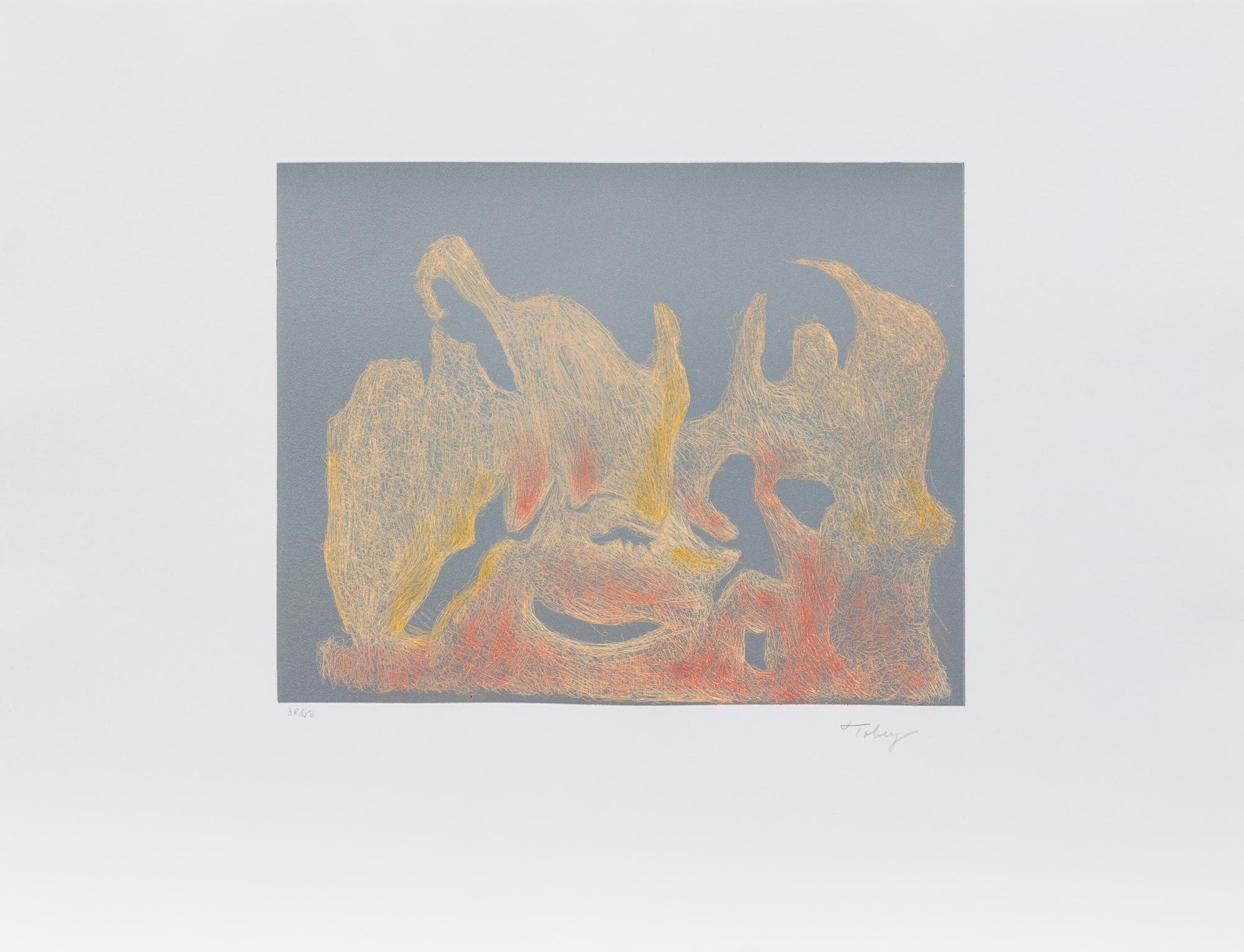 Mark Tobey, (American, 1890-1976), Awakening Dawn, 1974
