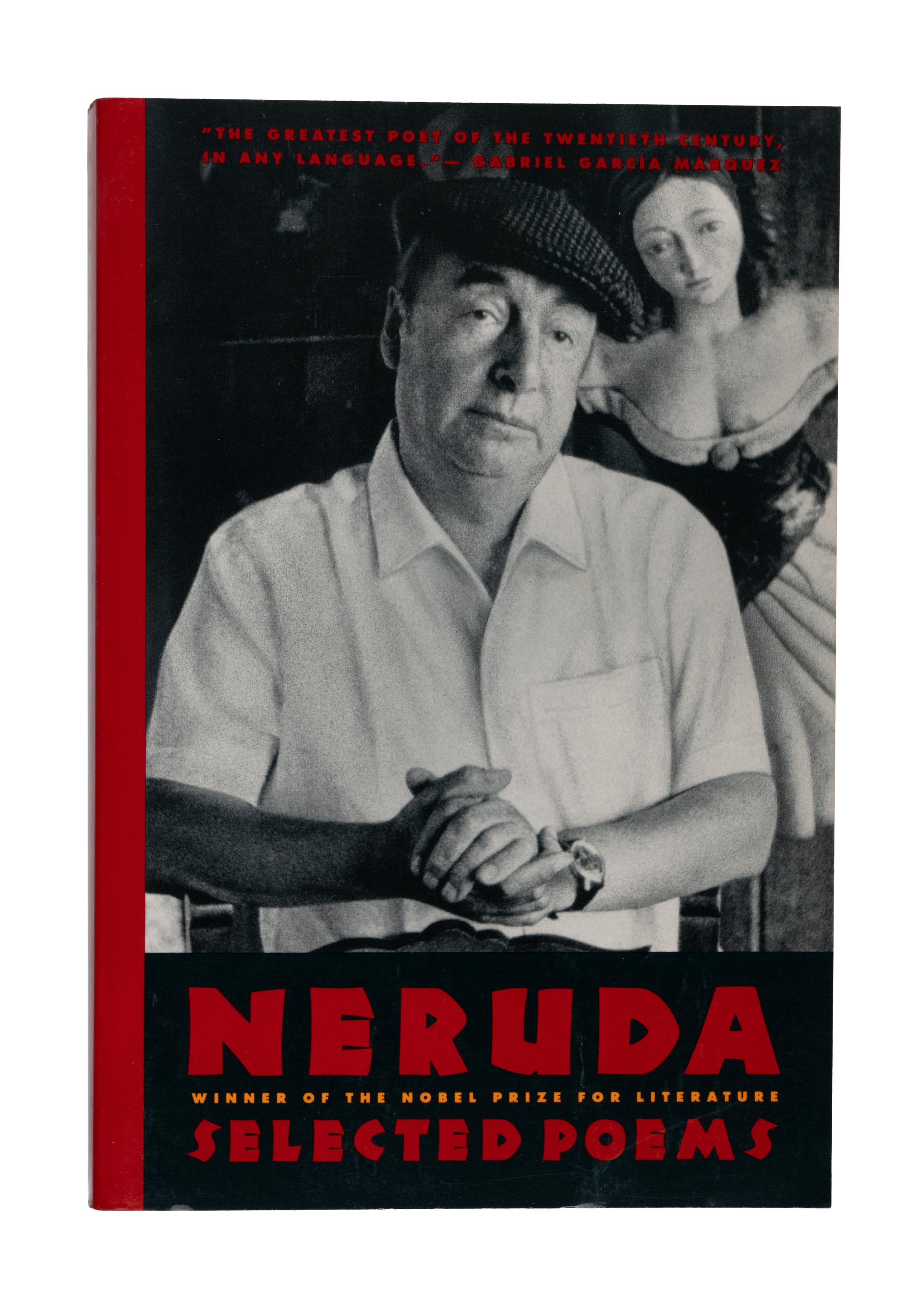 NERUDA, Pablo. Selected Poems. 1990. GIFT INSCRIPTION TO SECRETARY ALBRIGHT.