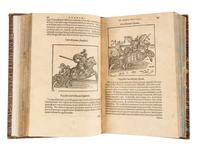 VEGETIUS RENATUS, Flavius (fl. 4th century A.D.). De re Militari libri accedunt Frontini Strategematibus eiusdem autoris alia opuscula. Omnia emendatius, quaedum nunc primum edita a Petro Scriverio. Cum commentariis aut notis God. Stewechii & Fr. Modii . [Antwerp]: Ex officina Plantiniana Raphelengii, 1607 (1606).