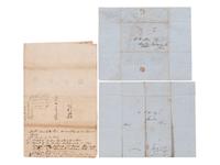 [OHIO]. A group of Ohio-related manuscripts and ephemera, including: