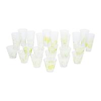 A Set of Twenty-Four Painted Glasses