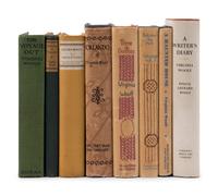 WOOLF, Virginia (1882-1941). A group of 8 FIRST AMERICAN EDITIONS, comprising: