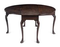 A George II Mahogany Drop-Leaf Table
