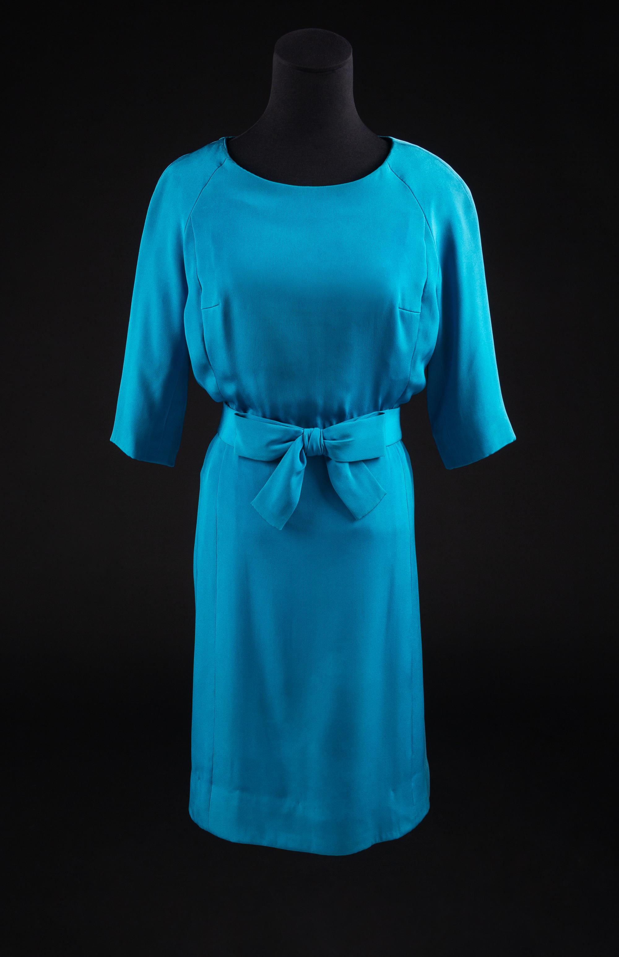 Christian Dior by Marc Bohan Haute Couture Ensemble, Autumn-Winter 1964 — Worn by Dame Olivia de Havilland.