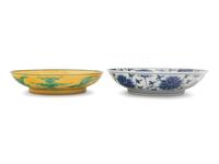 Two Chinese Porcelain Dishes