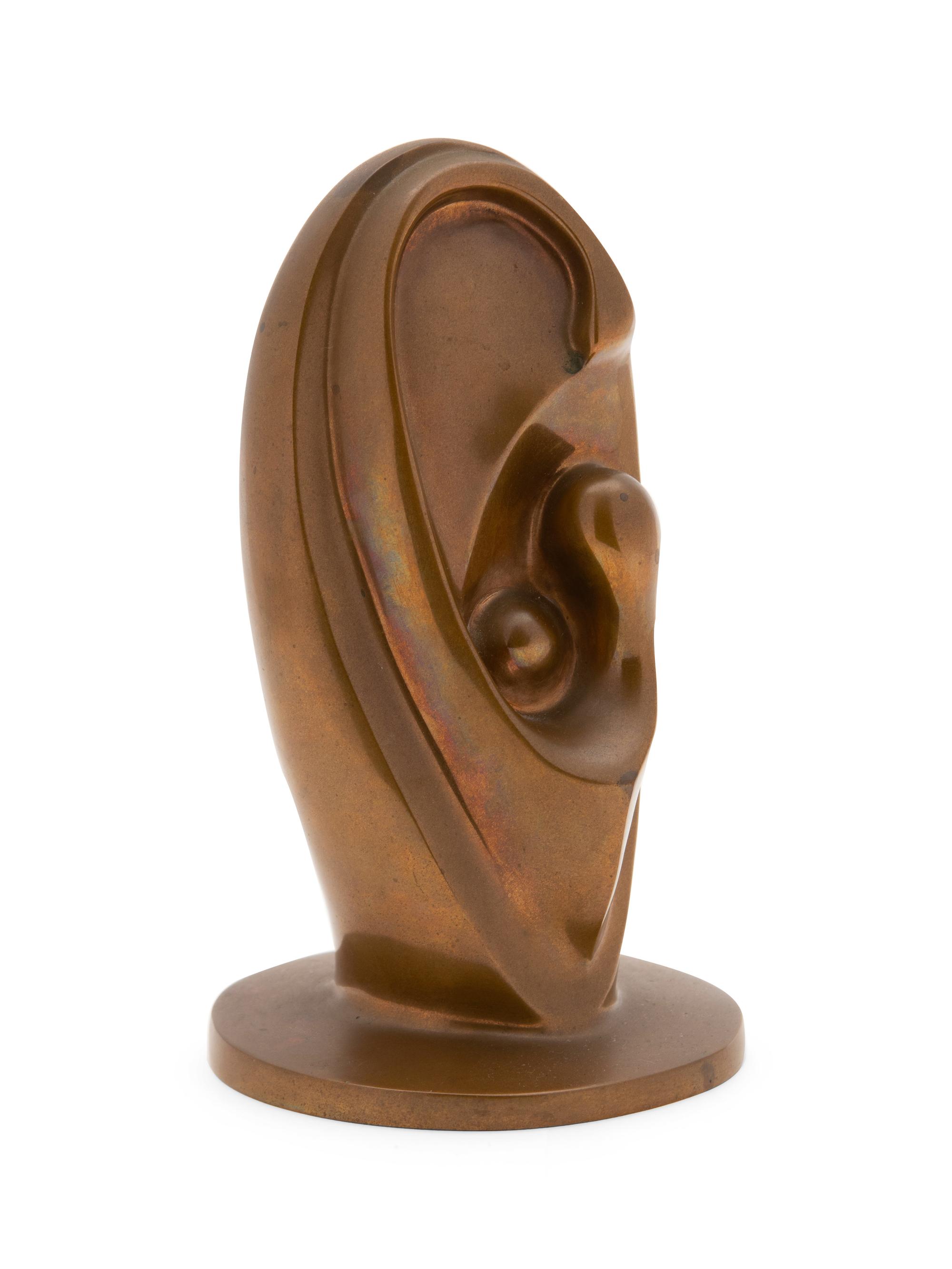 Miri Margolin (Israeli, 20th Century) Abstract Sculpture bronze