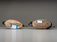 Two Carved Wood Working Decoys