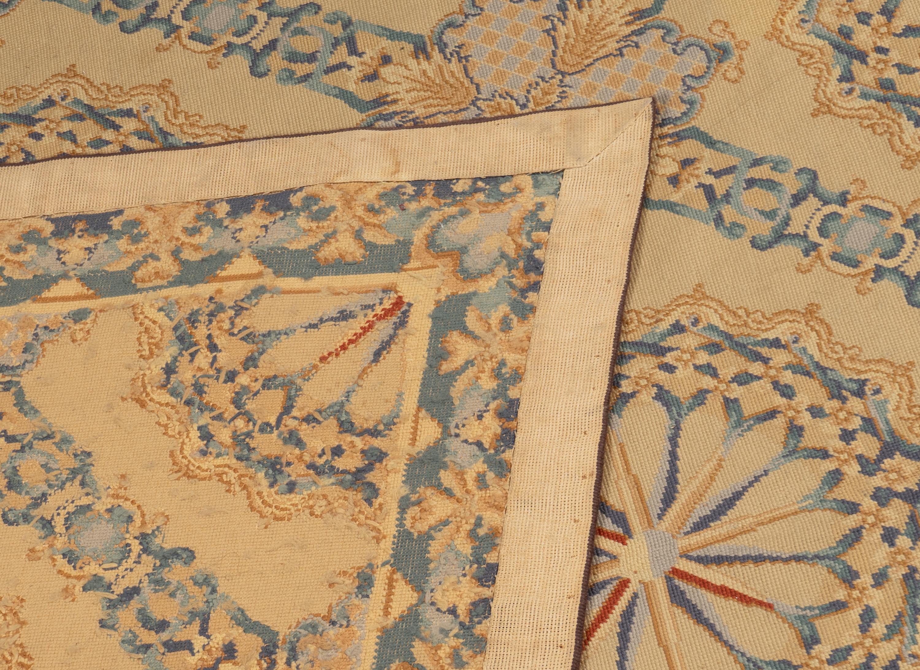 An Aubusson Style Carpet