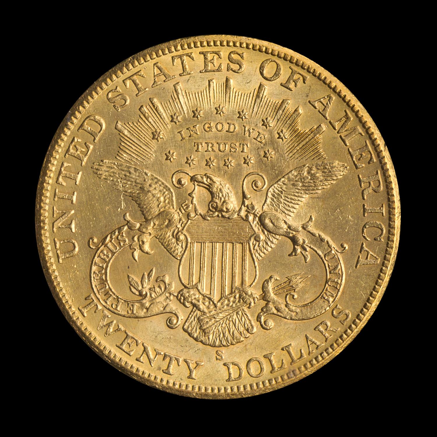 A United States 1900-S Liberty Head $20 Gold Coin