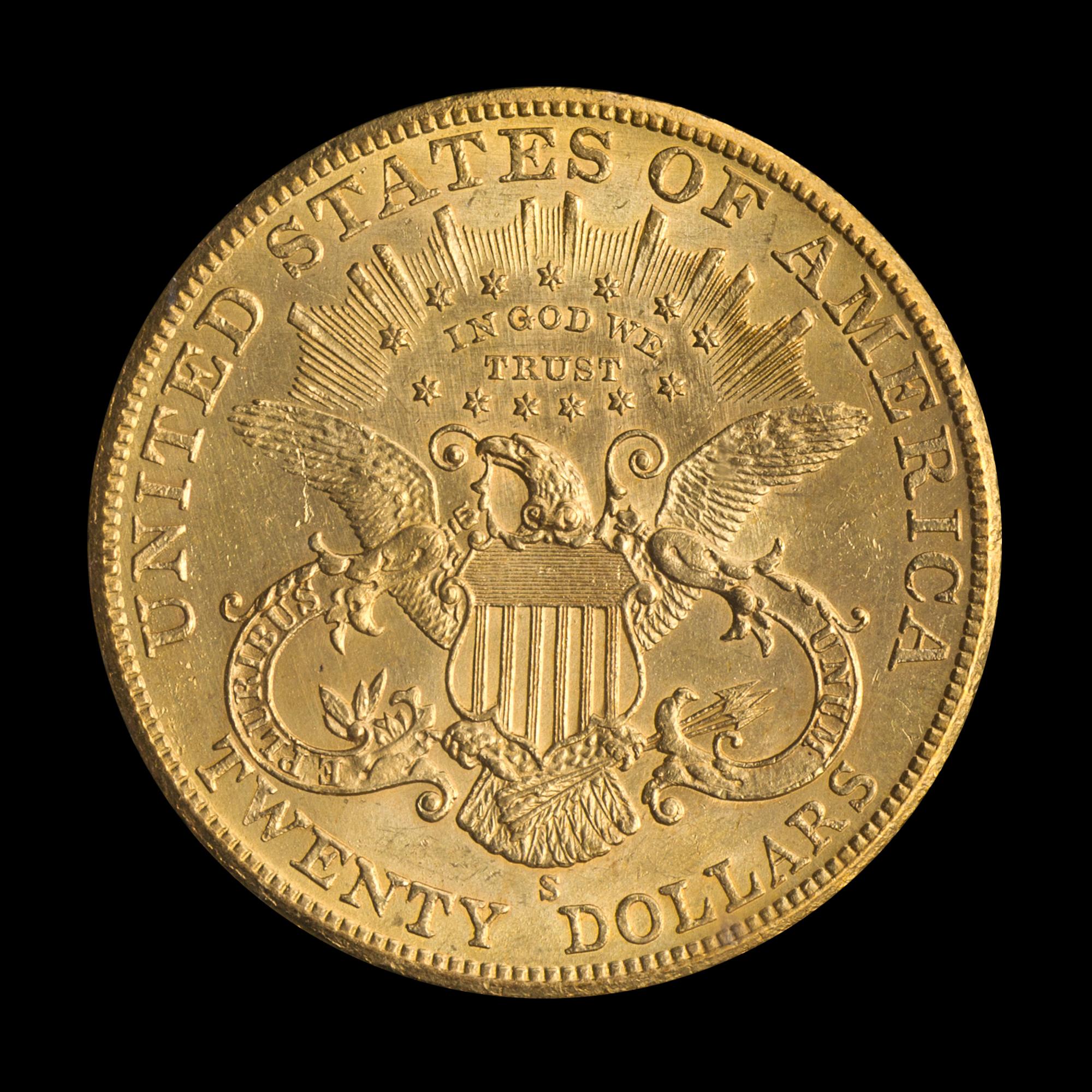A United States 1900-S Liberty Head $20 Gold Coin