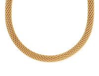 TIFFANY & CO., YELLOW GOLD NECKLACE