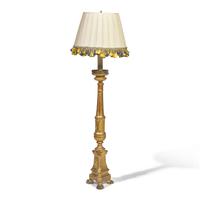 A Renaissance Revival Torchière, Now Mounted as a Floor Lamp