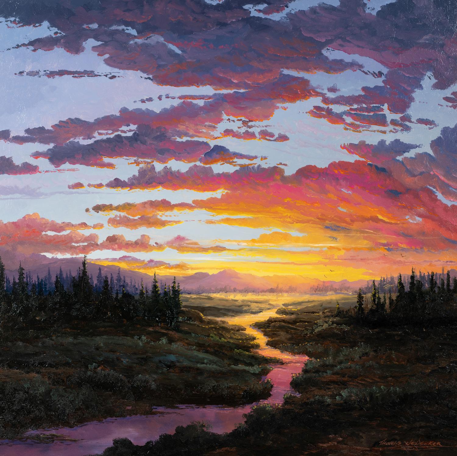 Spring Sunset