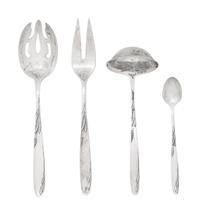 An American Silver Flatware Service