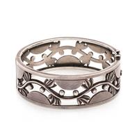 GEORG JENSEN, HARALD NIELSEN, STERLING SILVER BANGLE BRACELET
