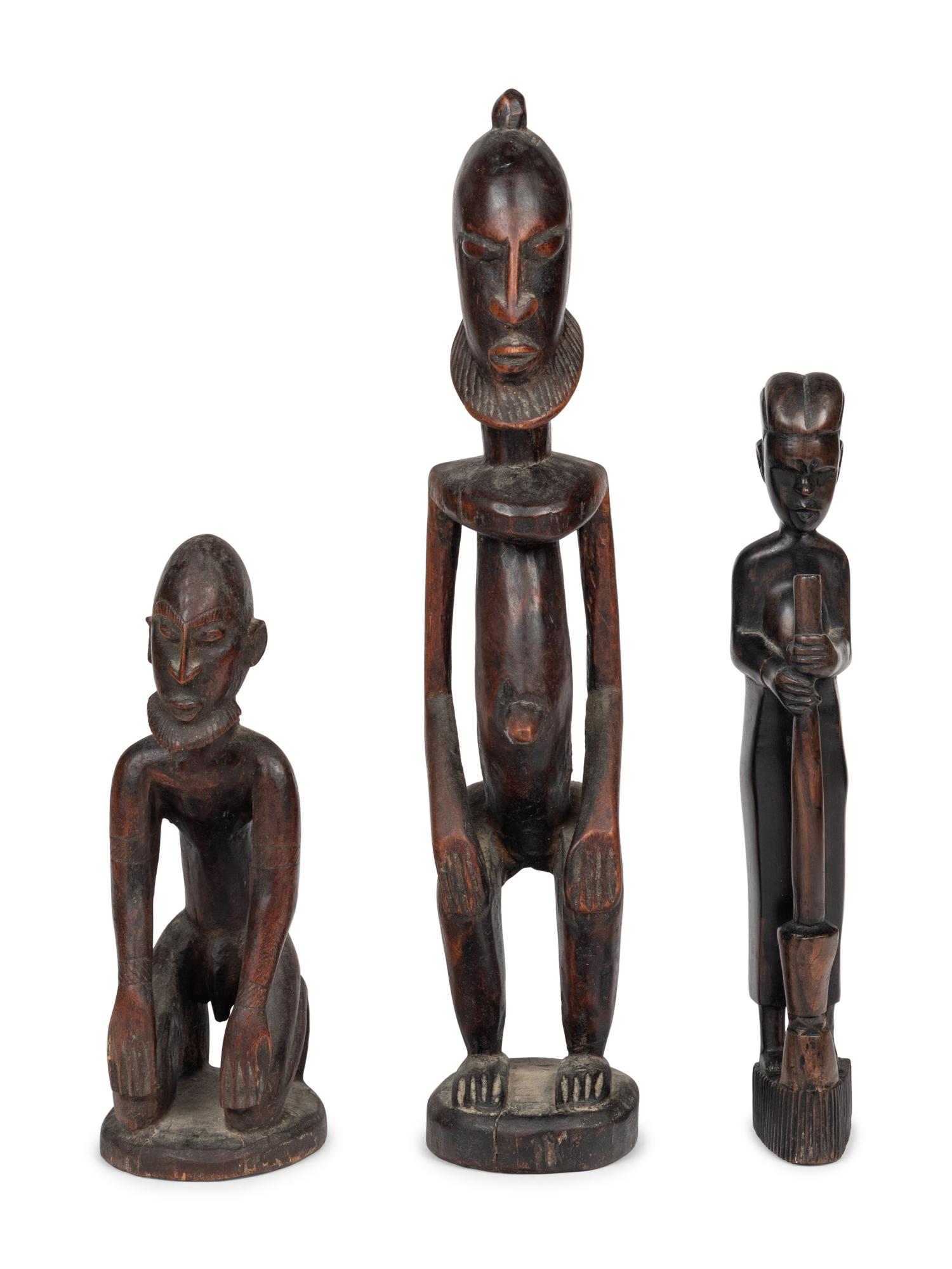 Eleven African and Oceanic Tribal Articles