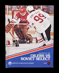 A Group of 11 WHA and NHL Game Programs from Early in the Career of Wayne Gretzky,
