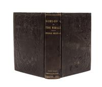 MELVILLE, HERMAN. Moby-Dick or The Whale. NY, 1851. 1st US ed, brown "A" remainder cloth.