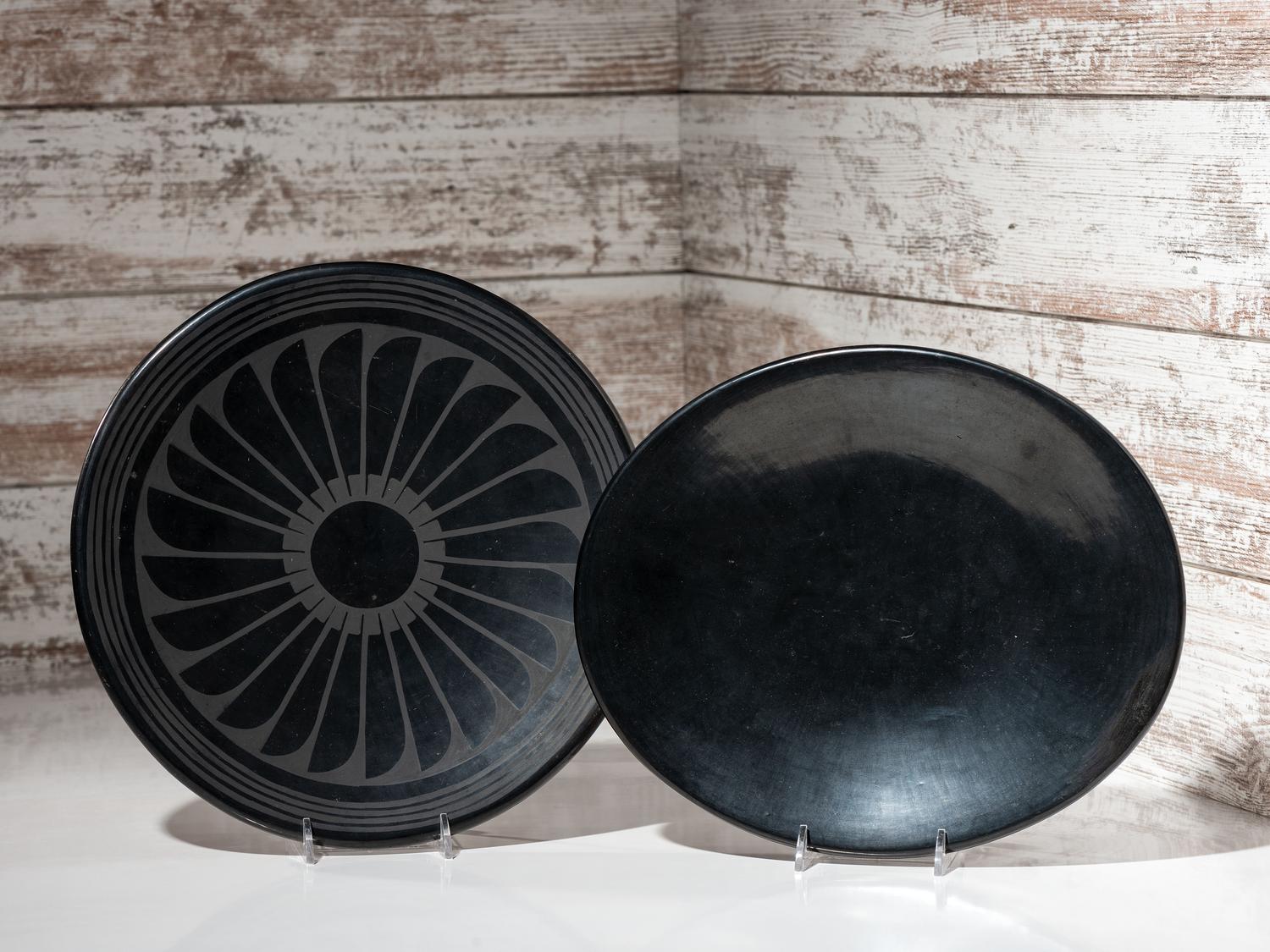 Blackware Pottery Chargers 1925-1943