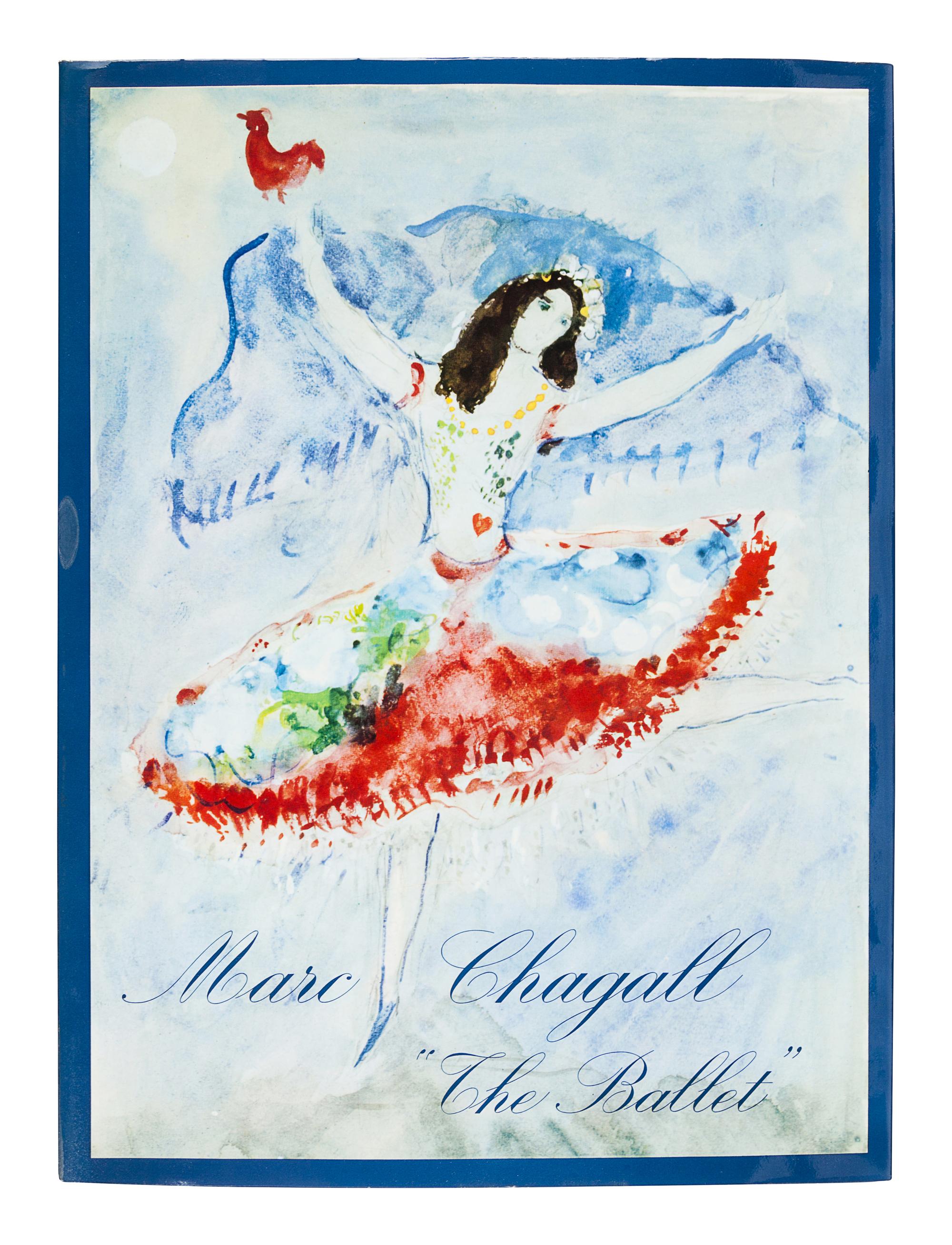 CHAGALL, Marc (1887-1995). -- LASSAIGNE, Jacques. Marc Chagall: Drawings and Water Colors for The Ballet. New York: Tudor Publishing, 1969.