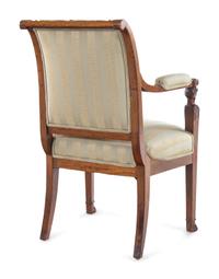 A Pair of Empire Style Fauteuil