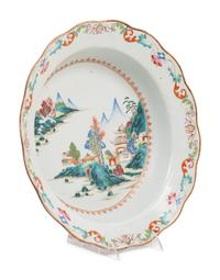 A Chinese Export Famille Rose Porcelain Charger