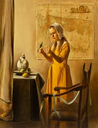 Franz Xaver Wolf, (Austrian, 1896–1990), Zer Riebling