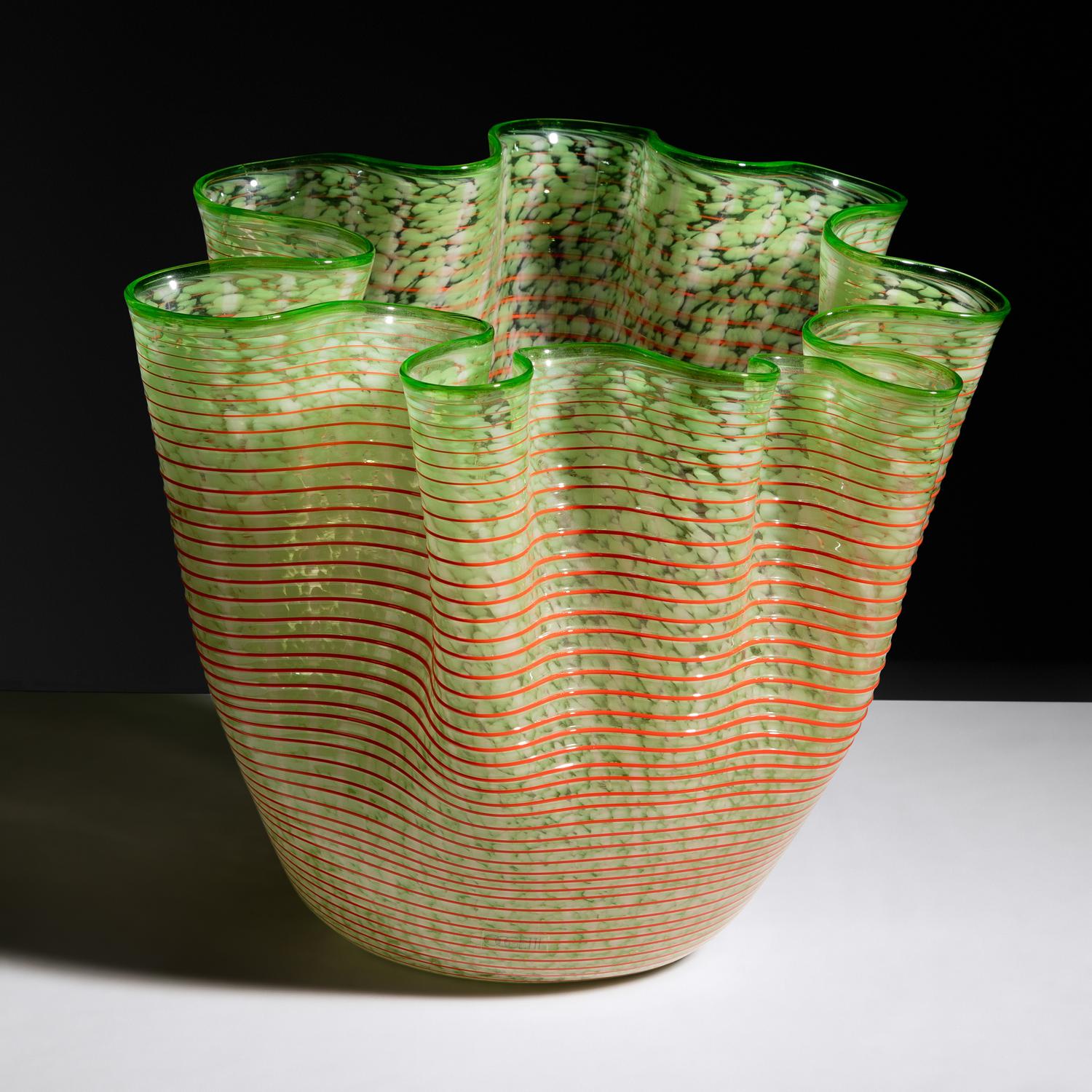 Studio Glass Tessuto Vase