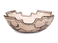 Zuni Pottery Jar, with Frogs and Tadpoles