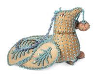 Haudenosaunee Beaded Dove Whimsey Pincushions