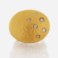 A gold and diamond ring, Yossi Harari