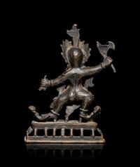 A Tibetan Bronze Figure of a Bodhisattva