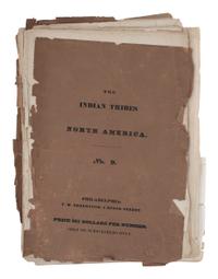 McKENNEY, Thomas and James HALL. History of the Indian Tribes of North America