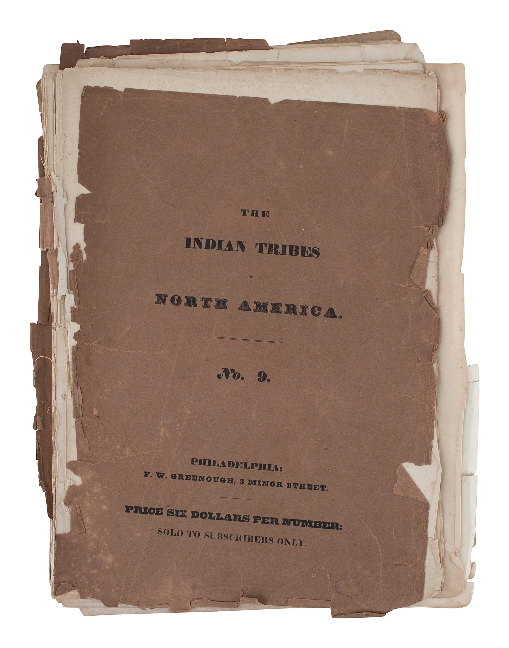 McKENNEY, Thomas and James HALL. History of the Indian Tribes of North America