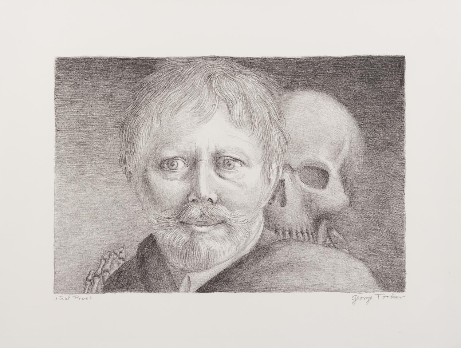 George Tooker, (American, 1920-2011), Self Portrait, 1996