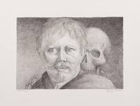 George Tooker, (American, 1920-2011), Self Portrait, 1996