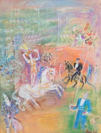 Jean Dufy, (French, 1888-1964), Le Cirque