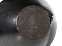 Award Winning Carved Blackware Pottery Vase