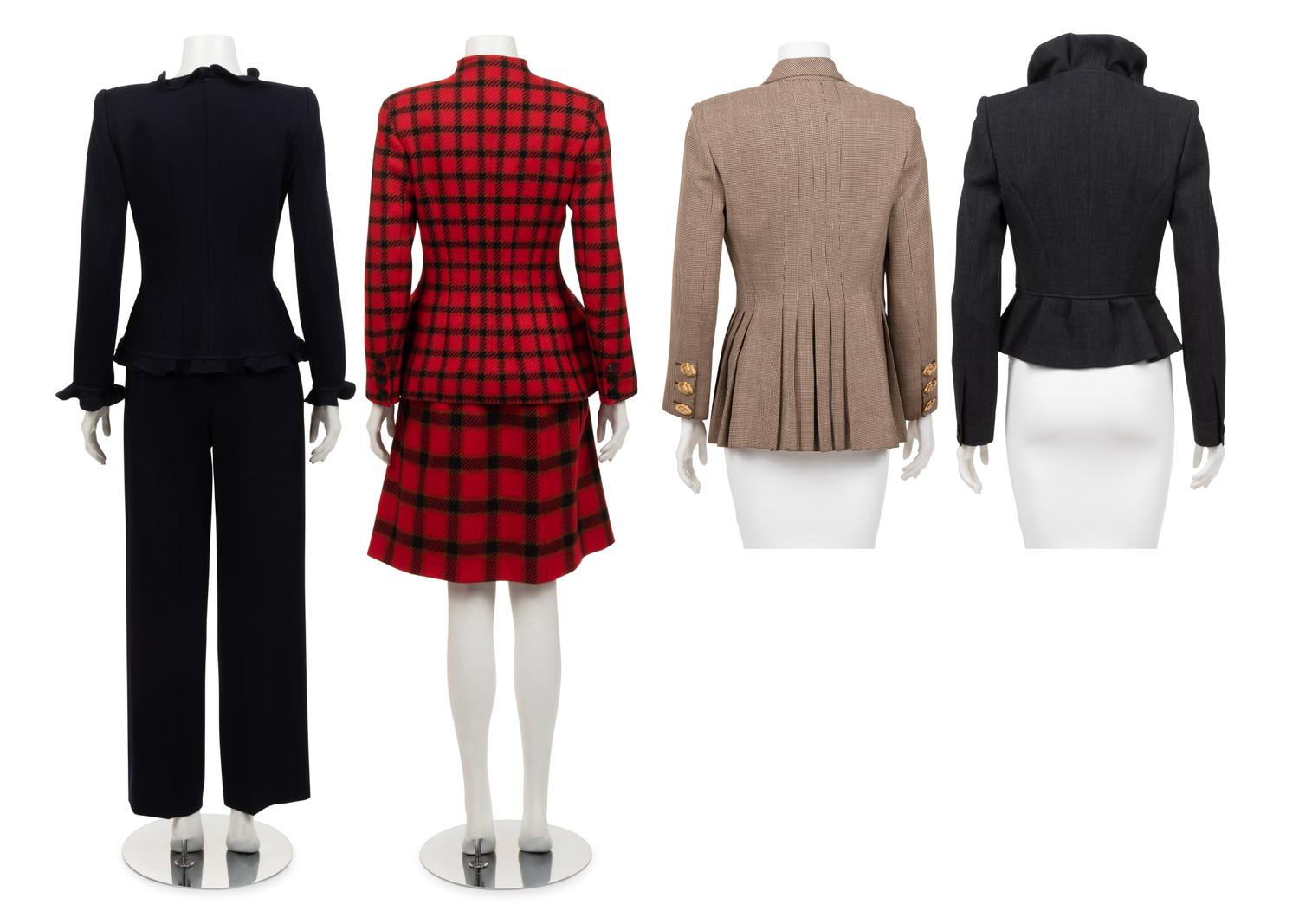 Two Valentino Suits and Two Jackets, 1980-2000s