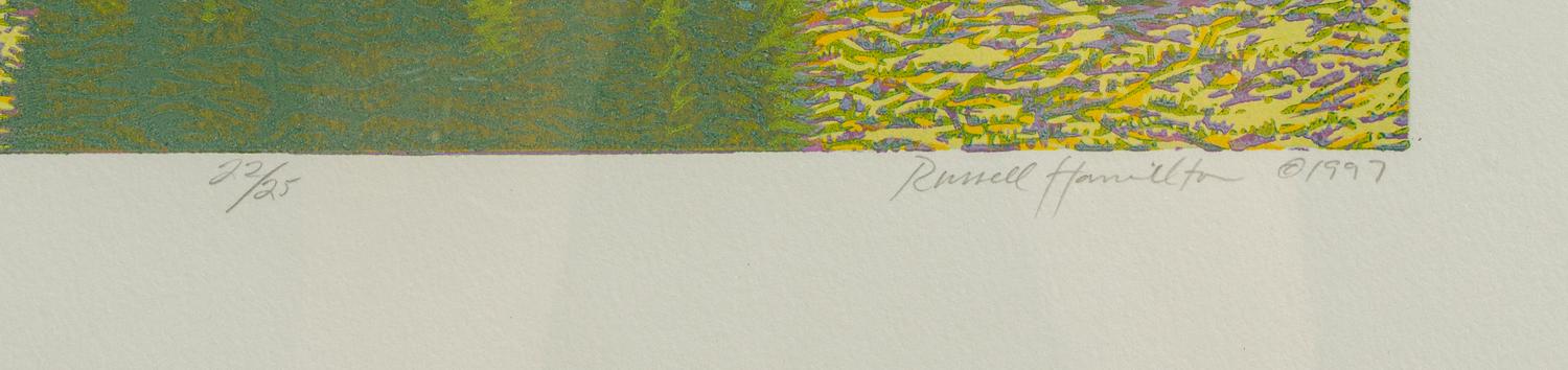 A Group of Four Russell Hamilton Monotypes