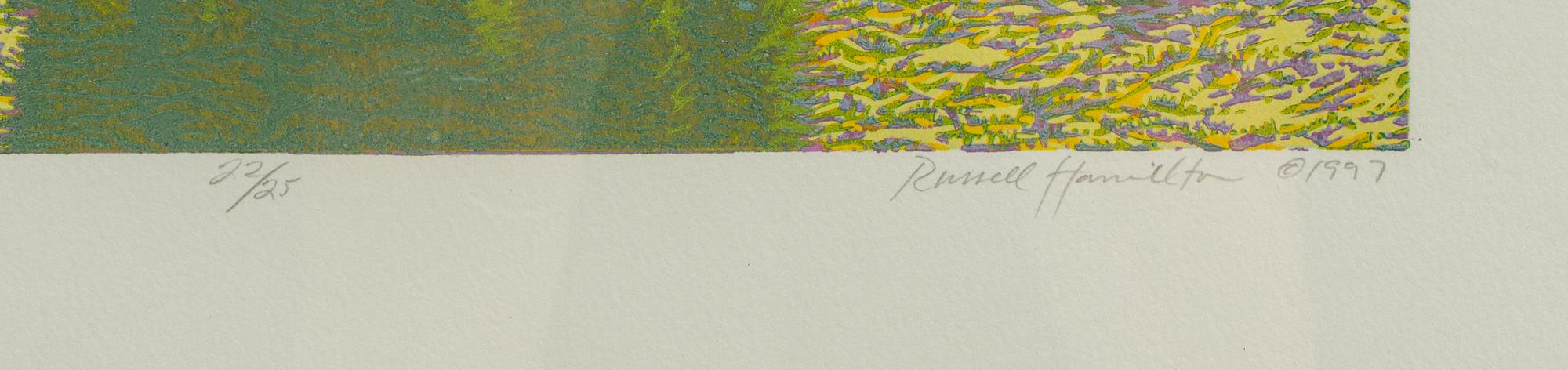 A Group of Four Russell Hamilton Monotypes