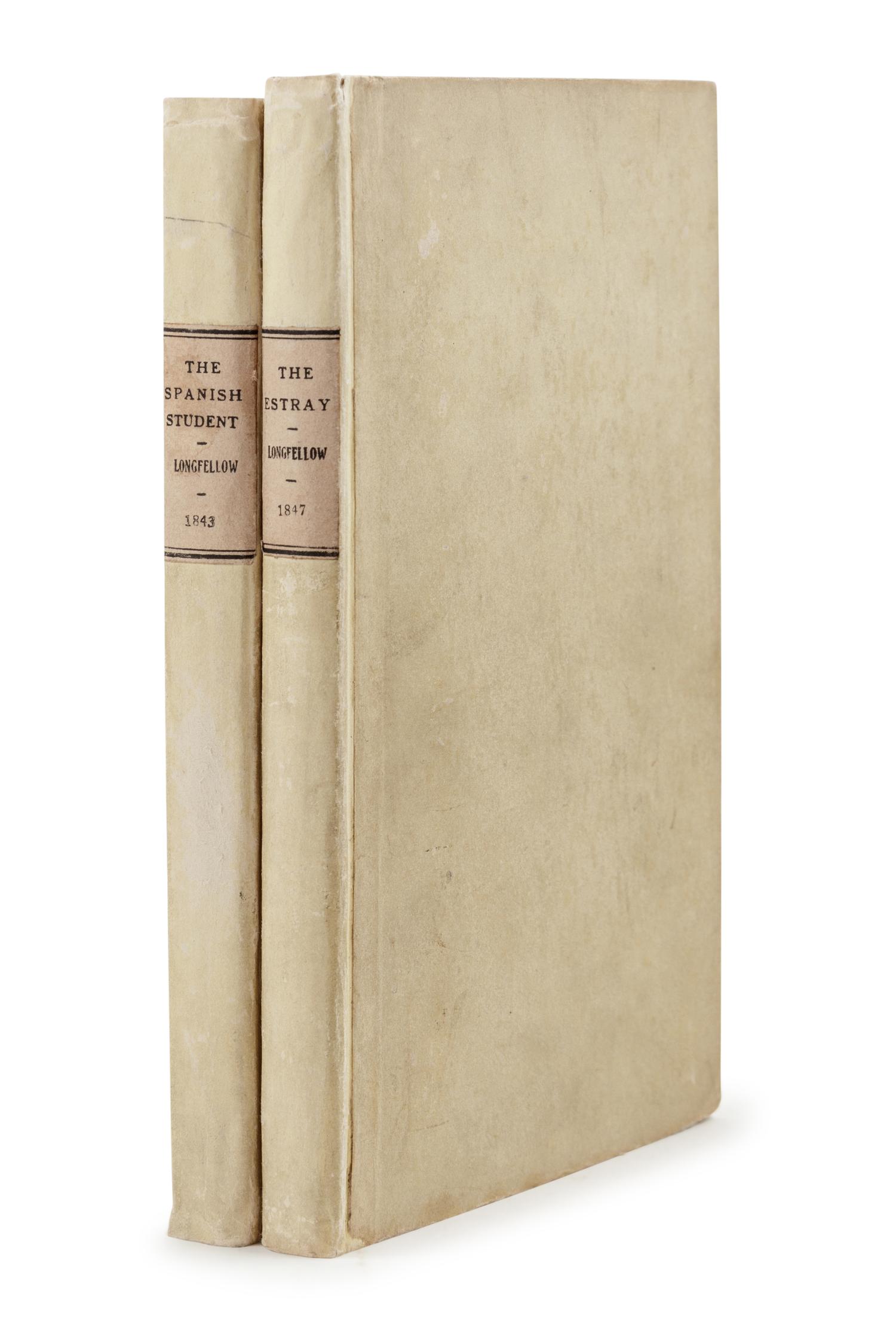 LONGFELLOW, Henry Wadsworth (1807-1892). The Spanish Student. A Play, in Three Acts. Cambridge: John Owen, 1843.