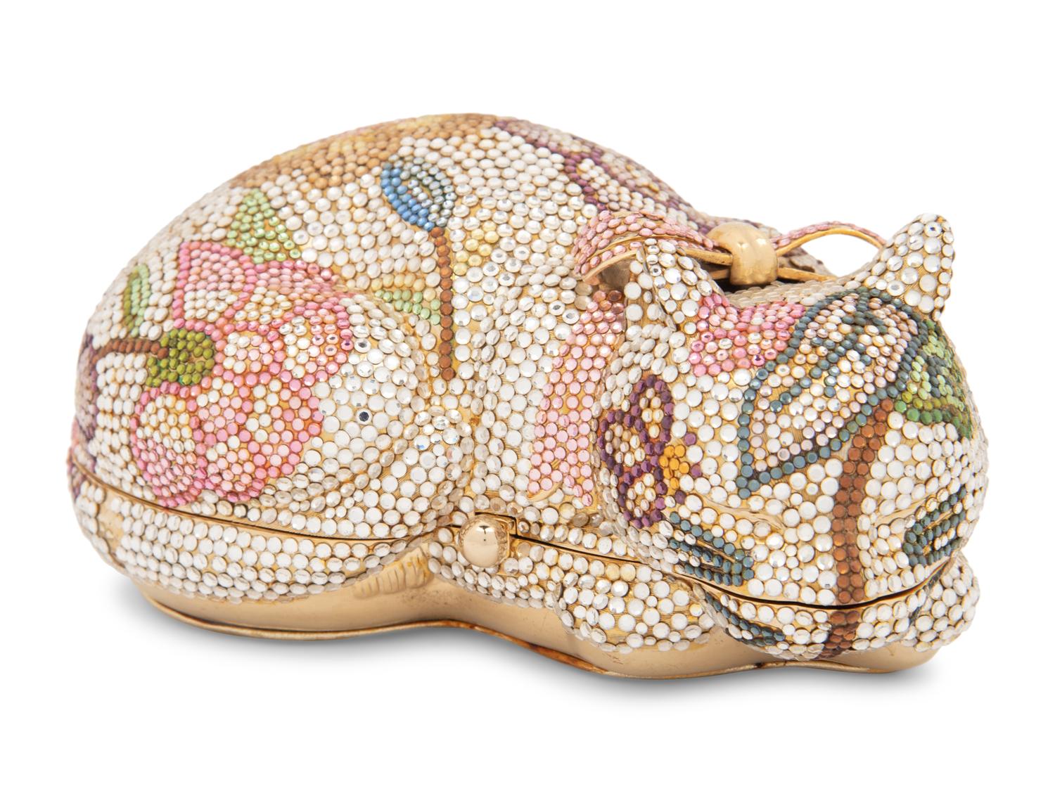 Judith Leiber Cat Minaudière, 1984