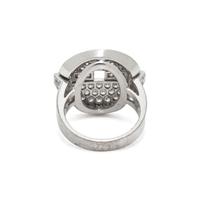 CARTIER, DIAMOND AND WHITE GOLD 'HIMALIA' RING