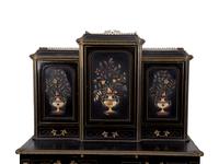 A Napoleon III Style Hardstone Inset and Gilt Bronze Mounted Bonheur du Jour — EARLY 20TH CENTURY