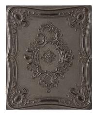 [EARLY PHOTOGRAPHY]. 3 daguerreotypes featuring folk art portraits of male and female subjects.